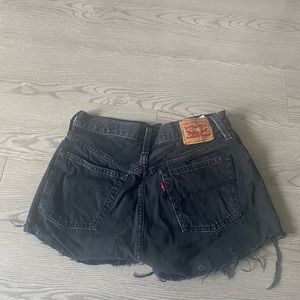 Levi black shorts